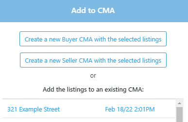 Comparative Market Analysis (CMA) Tutorial – RealtyServer